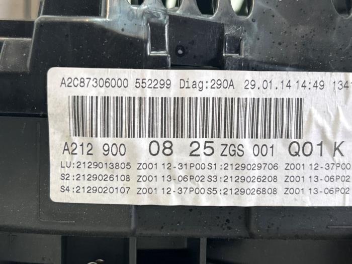 Odometer KM Mercedes E-Klasse