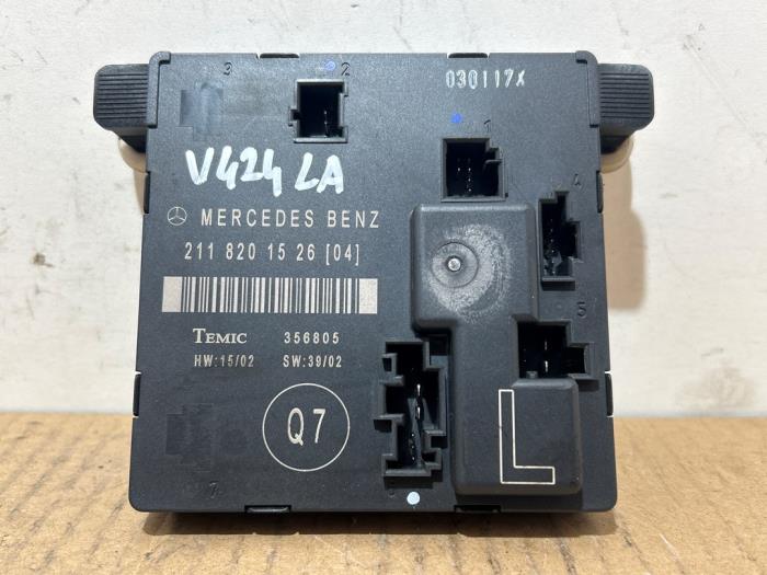 Central door locking module Mercedes E-Klasse