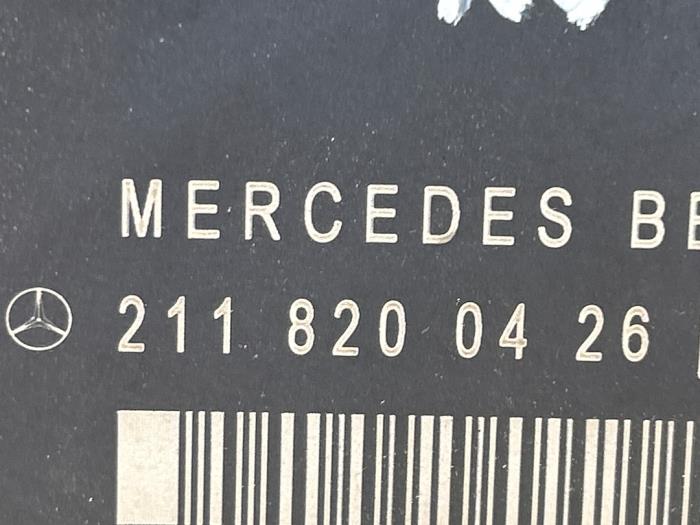 Central door locking module Mercedes E-Klasse