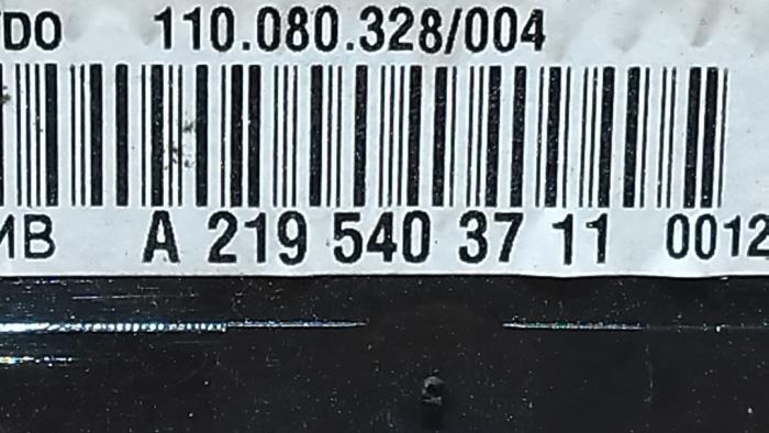 Compteur kilométrique KM Mercedes CLS-Klasse