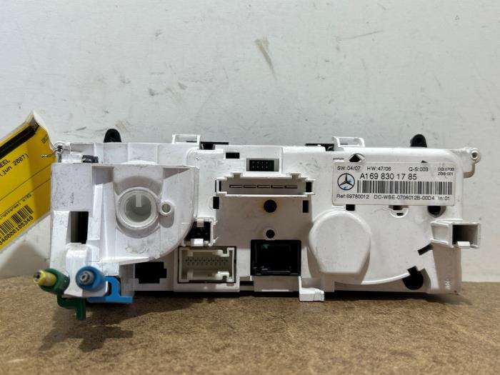 Heater control panel Mercedes A-Klasse