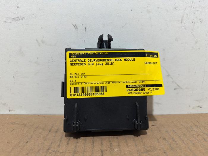 Centrale Deurvergrendelings Module Mercedes GLA