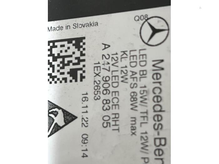 Reflektor lewy Mercedes B-Klasse