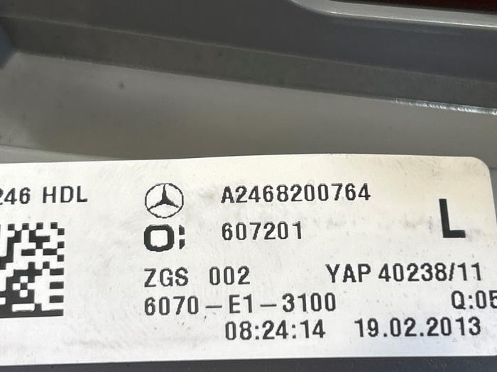 Tylne swiatlo pozycyjne lewe Mercedes B-Klasse
