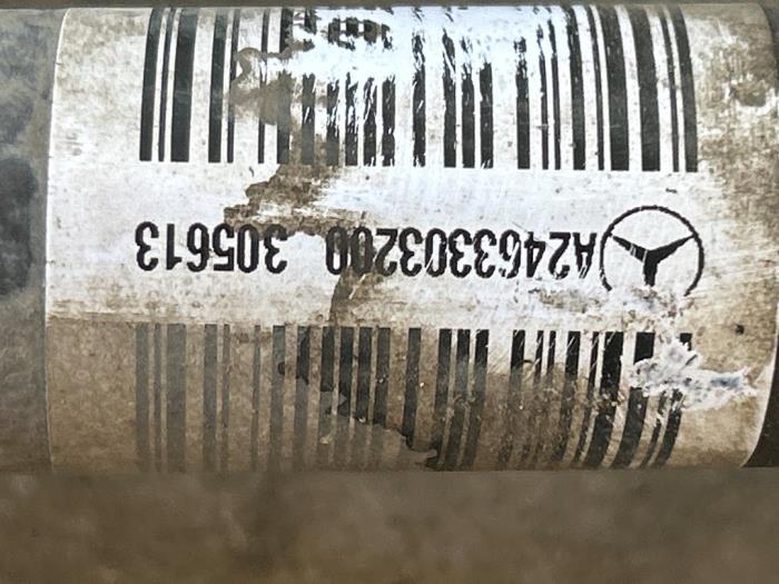 Front drive shaft, right Mercedes B-Klasse