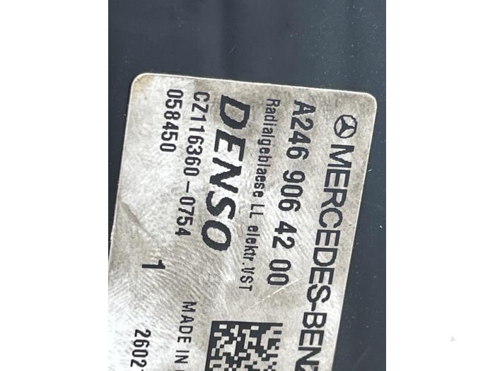 Motor de ventilador de calefactor Mercedes B-Klasse