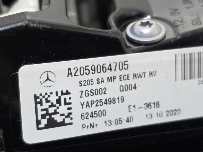 Achterlicht rechts Mercedes C-Klasse