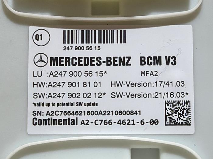 Komfort-Modul Mercedes EQA
