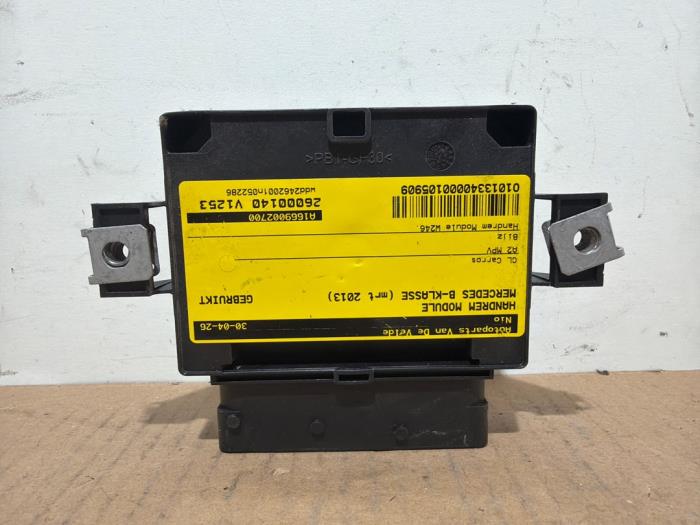 Parking brake module Mercedes B-Klasse