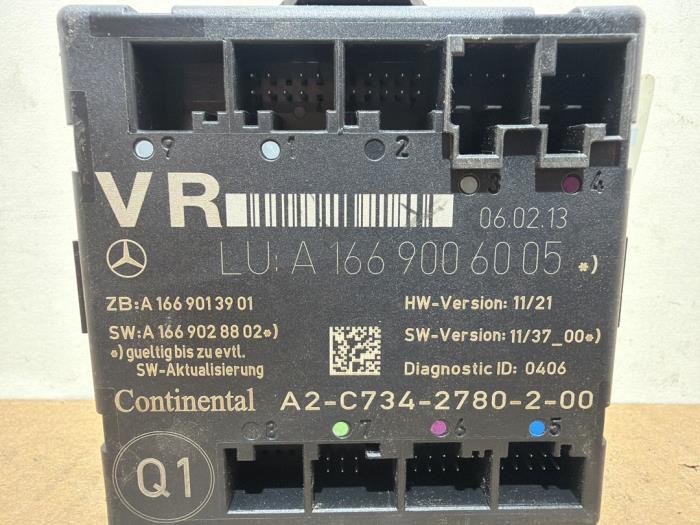 Módulo de cierre centralizado Mercedes B-Klasse