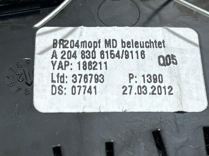 Dashboard vent Mercedes C-Klasse