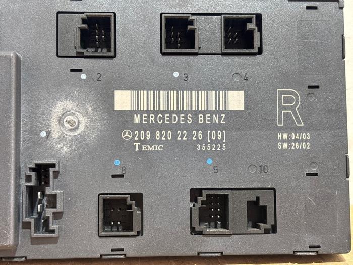 Central door locking module Mercedes CLK