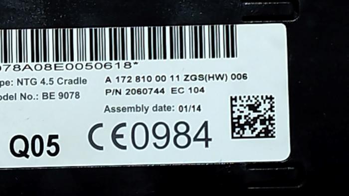 Module navigation Mercedes GLA