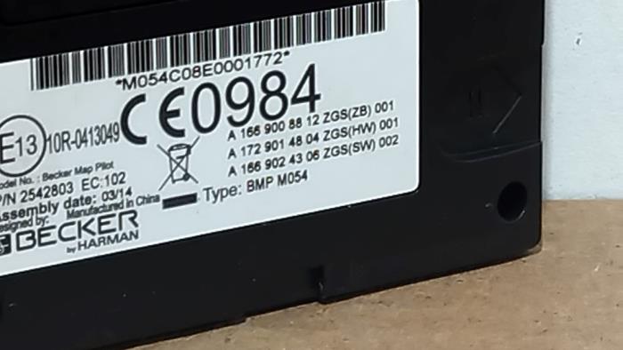 Modul nawigacji (rózne) Mercedes GLA
