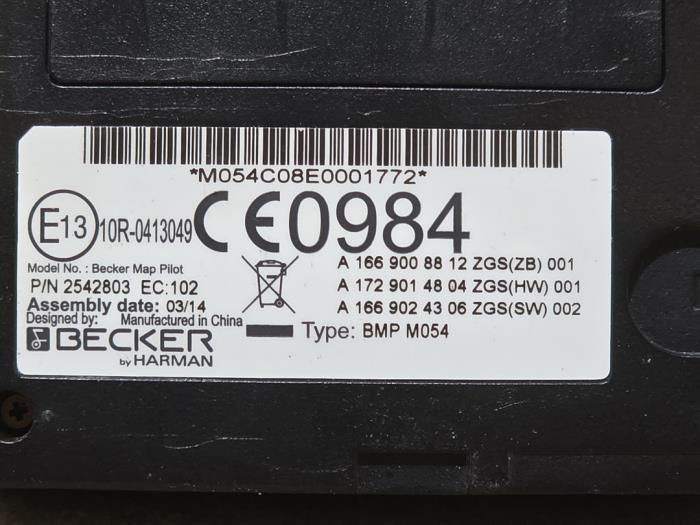 Modul nawigacji (rózne) Mercedes GLA