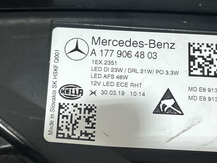 Scheinwerfer rechts Mercedes A-Klasse