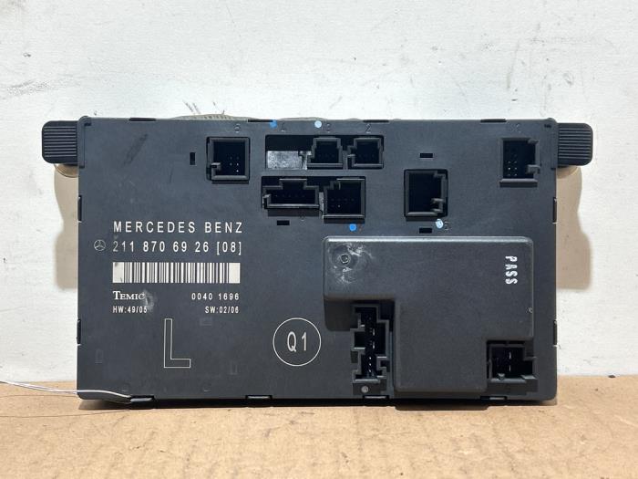 Central door locking module Mercedes E-Klasse