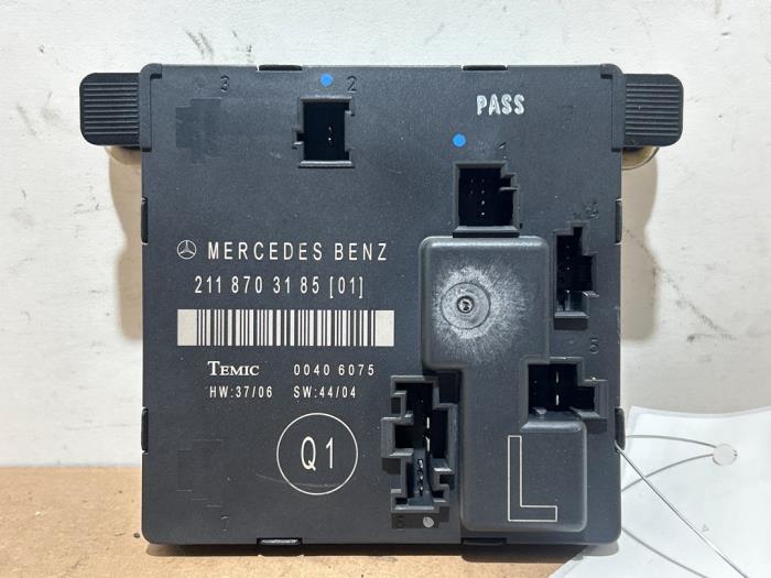 Central door locking module Mercedes E-Klasse
