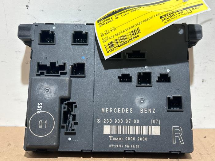 Modul centralnego zamka Mercedes SL