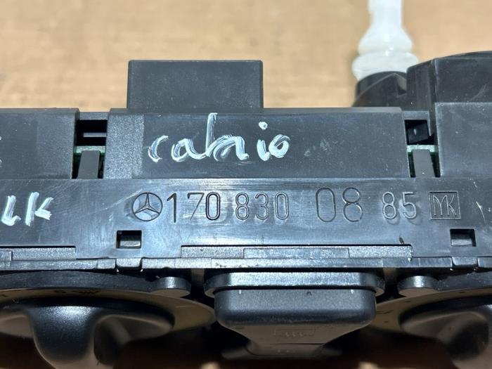 Panel de control de calefacción Mercedes CLK