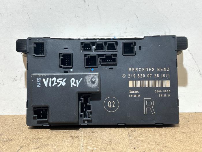 Central door locking module Mercedes CLS-Klasse