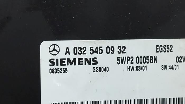 Ordenador de caja automática Mercedes SL