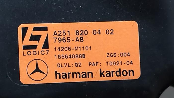 Haut-parleur Mercedes R-Klasse