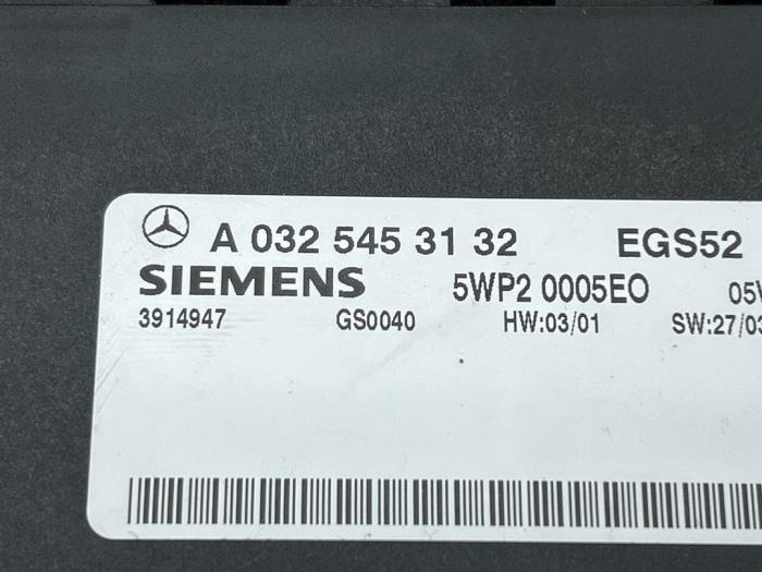 Automatic gearbox computer Mercedes SLK