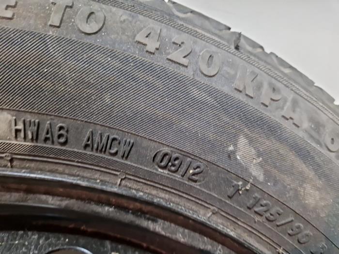 Spare wheel Mercedes C-Klasse