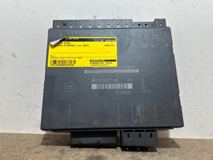 Seat computer Mercedes S-Klasse