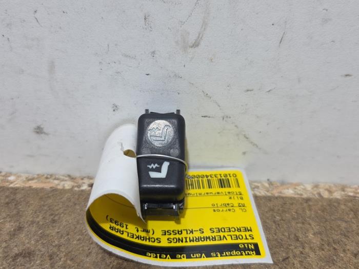 Interruptor de calefactor de asiento Mercedes S-Klasse