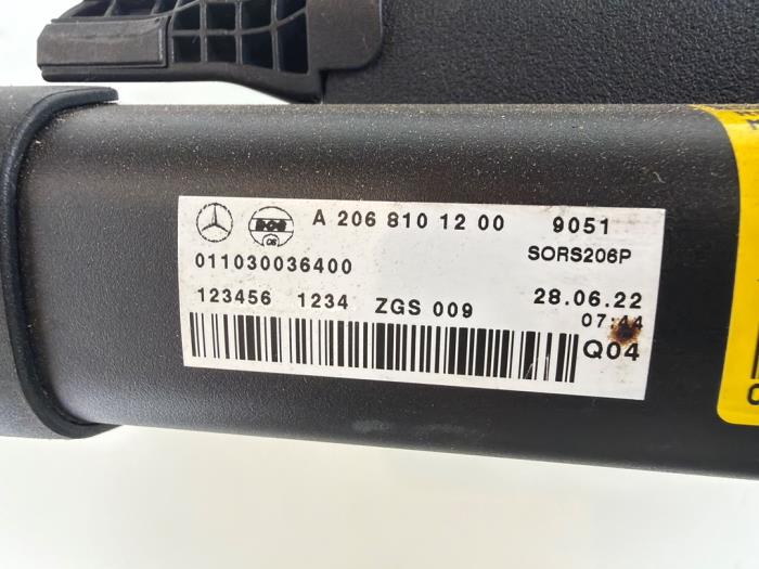Rear blind Mercedes C-Klasse