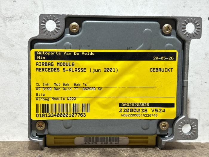 Module airbag  Mercedes S-Klasse