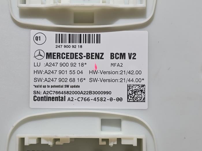 Module confort Mercedes CLA