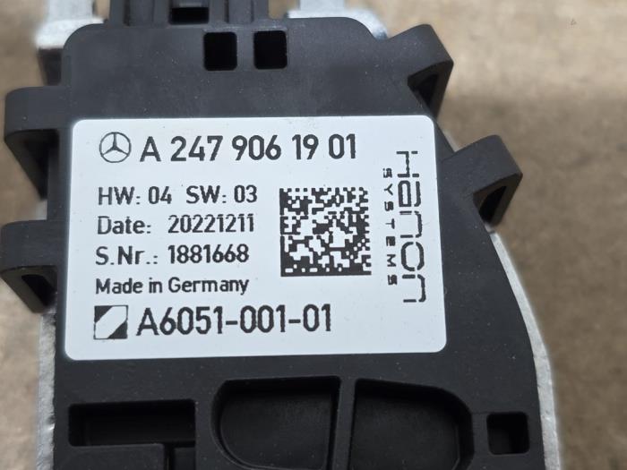 Heater resistor Mercedes CLA