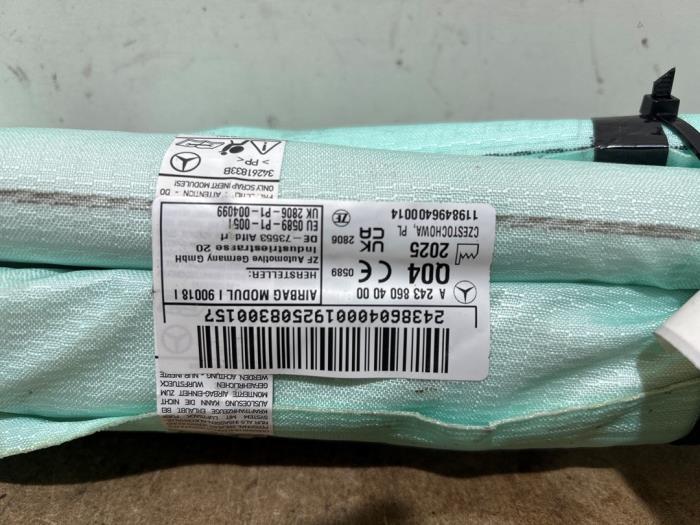 Airbag plafond gauche Mercedes EQB