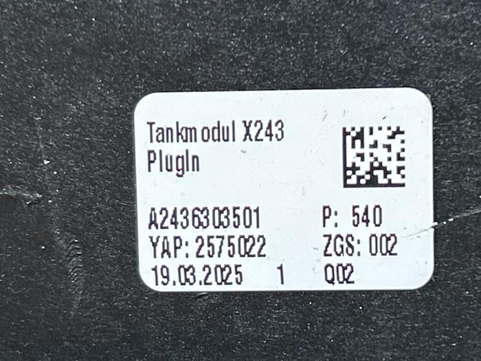Panel de carga (Floor Flap) Mercedes EQB