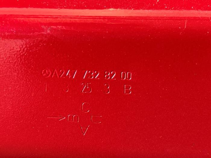 Rear door 4-door, right Mercedes EQB
