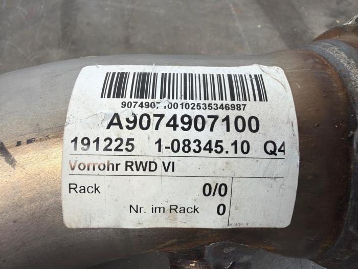 Flexible exhaust piece Mercedes Sprinter