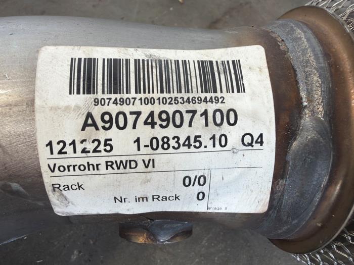 Flexible exhaust piece Mercedes Sprinter