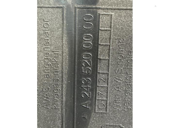 Bash plate Mercedes EQB