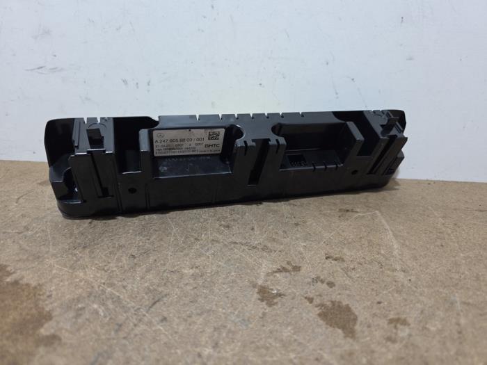 Heater control panel Mercedes EQB