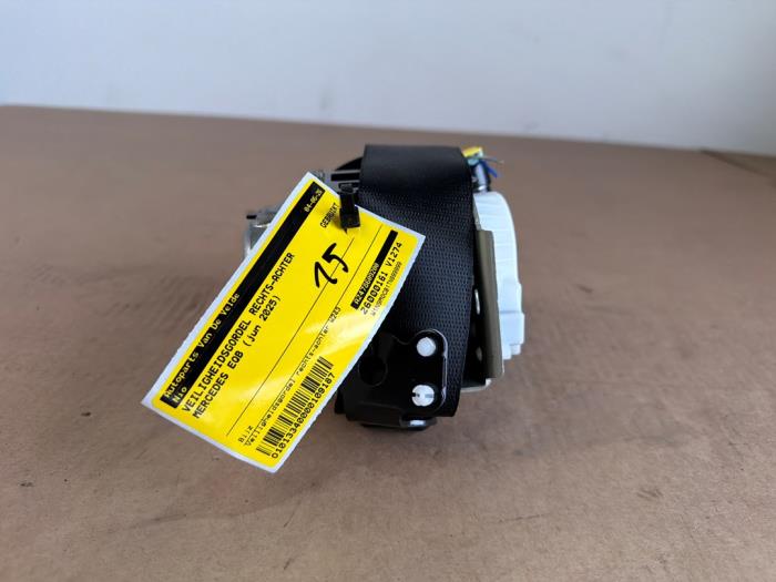Rear seatbelt, right Mercedes EQB