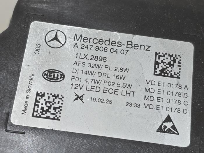 Scheinwerfer rechts Mercedes GLA