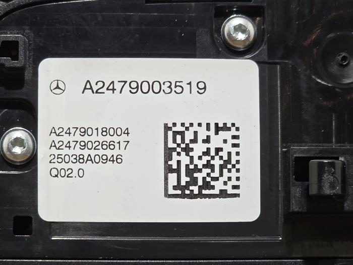 Commande ordinateur de bord Mercedes GLA