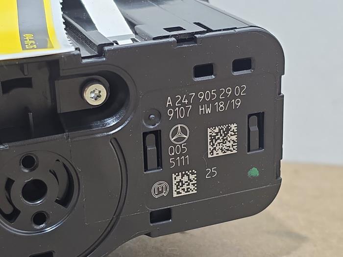 Light switch Mercedes CLA