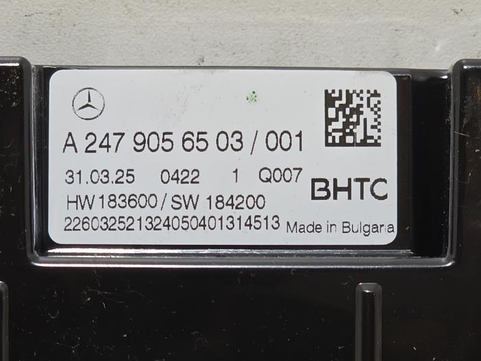 Heizung Bedienpaneel Mercedes CLA