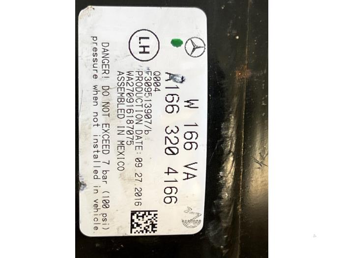 Schokdemper links-voor Mercedes GLE
