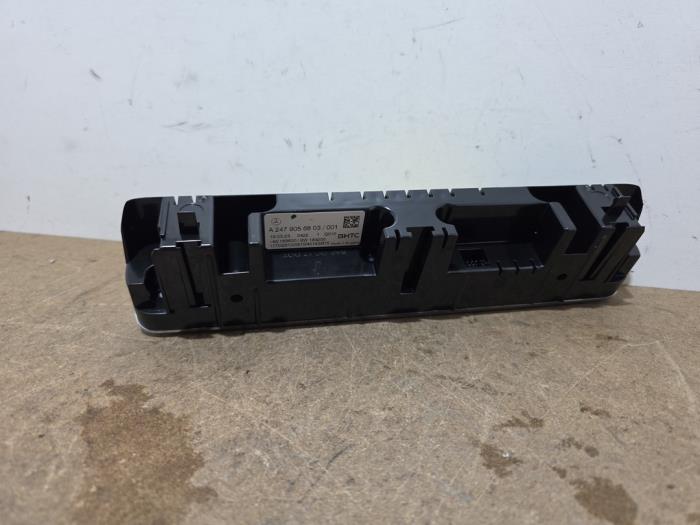 Panel de control de calefacción Mercedes CLA