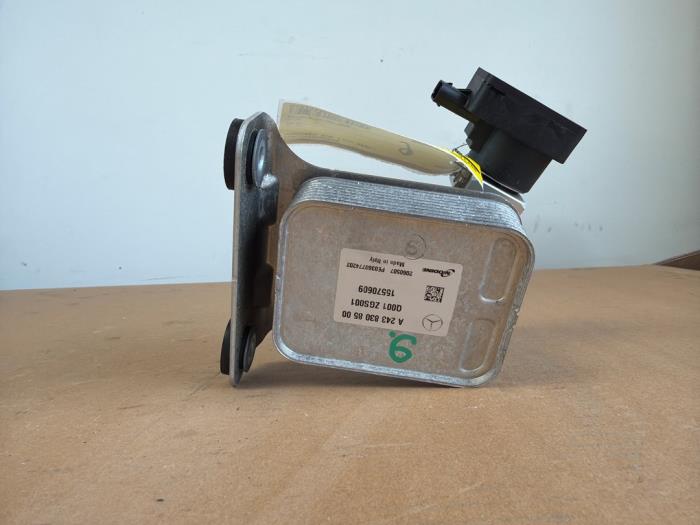 Aircoverdamper Mercedes EQB